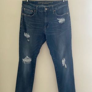 Mens durable quality construction American Eagle jeans